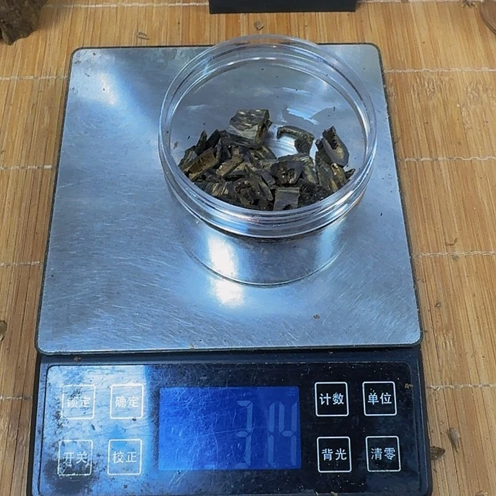 沉香木手把件邢**下海南张勺子沉水碎料