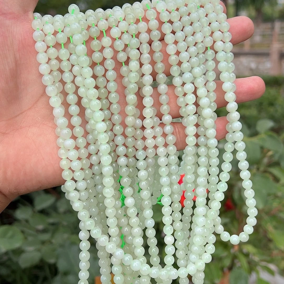 和田玉未镶嵌颈饰和田玉卡6妈妈连弟