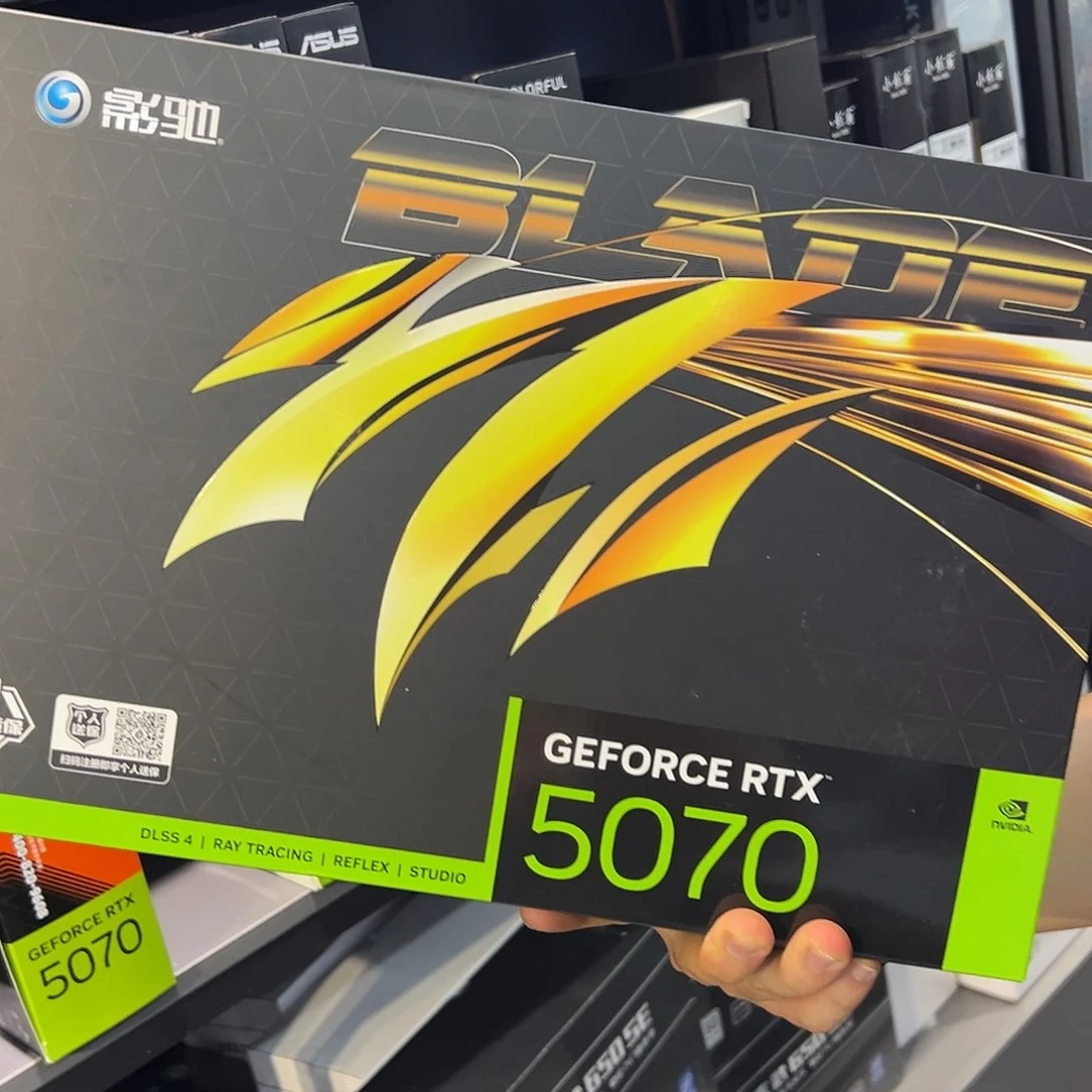 未拆封5070魔刃 显卡影驰 全新