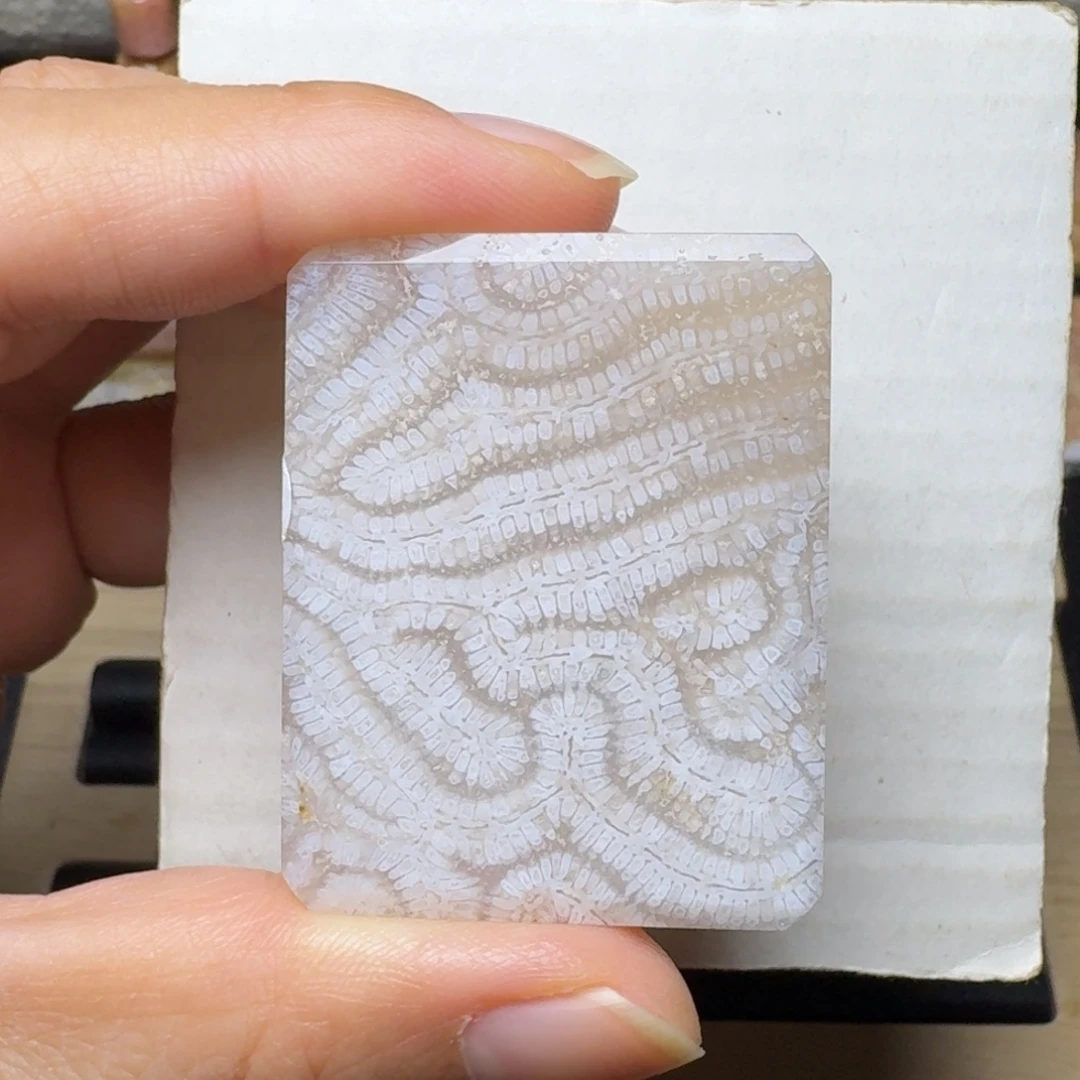 硅化玉未镶嵌落雪的龙脊梯田