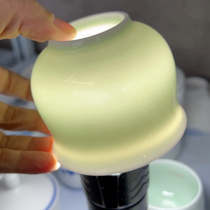 壶手工青釉炉式杯150毫升