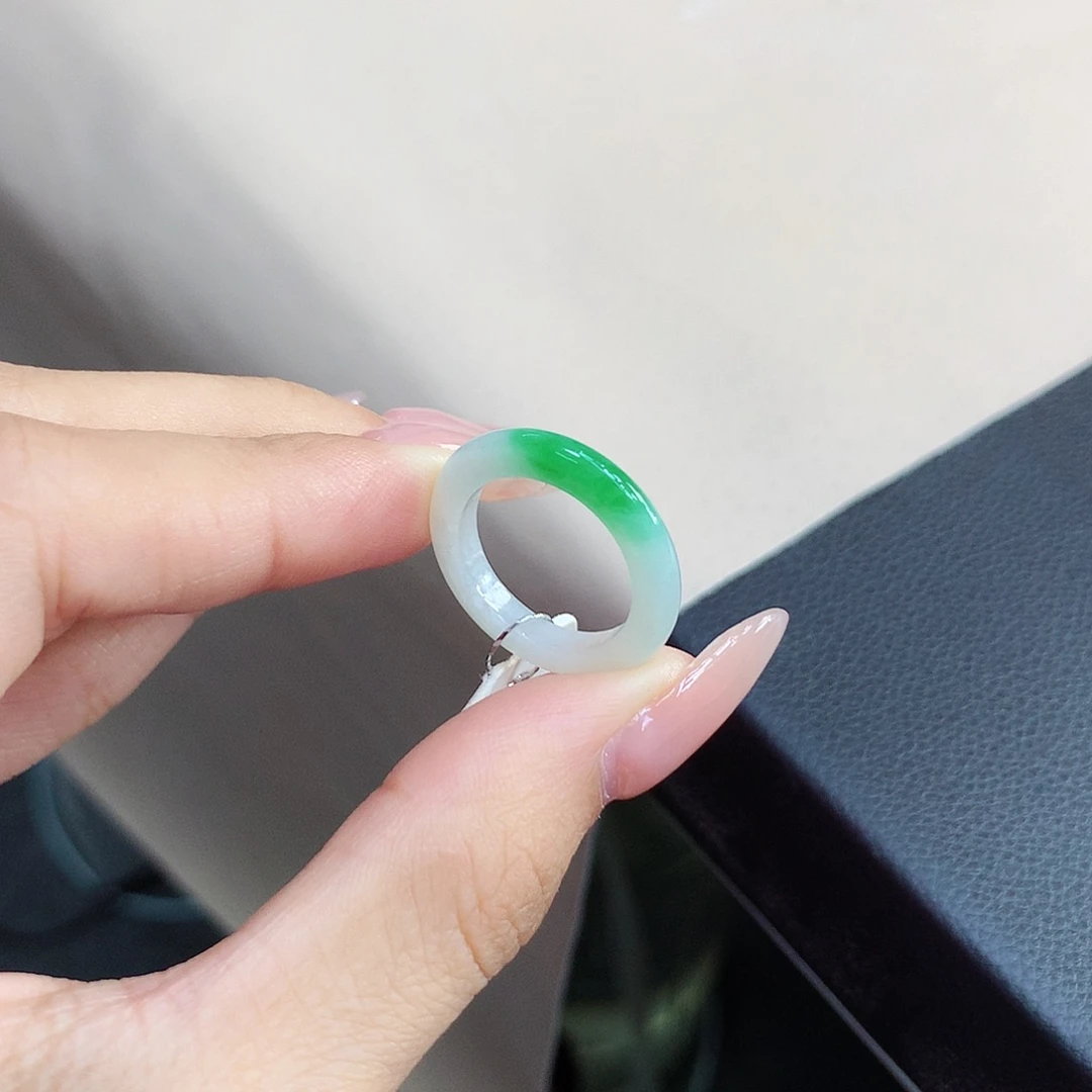 未镶嵌戒圈翡翠8号