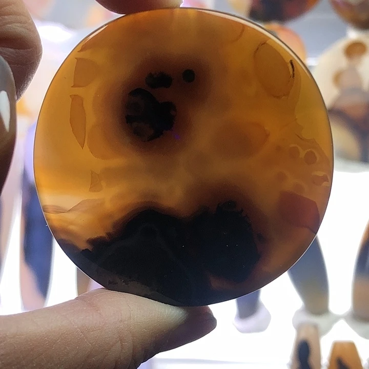 查罗石未镶嵌珠宝半成品43