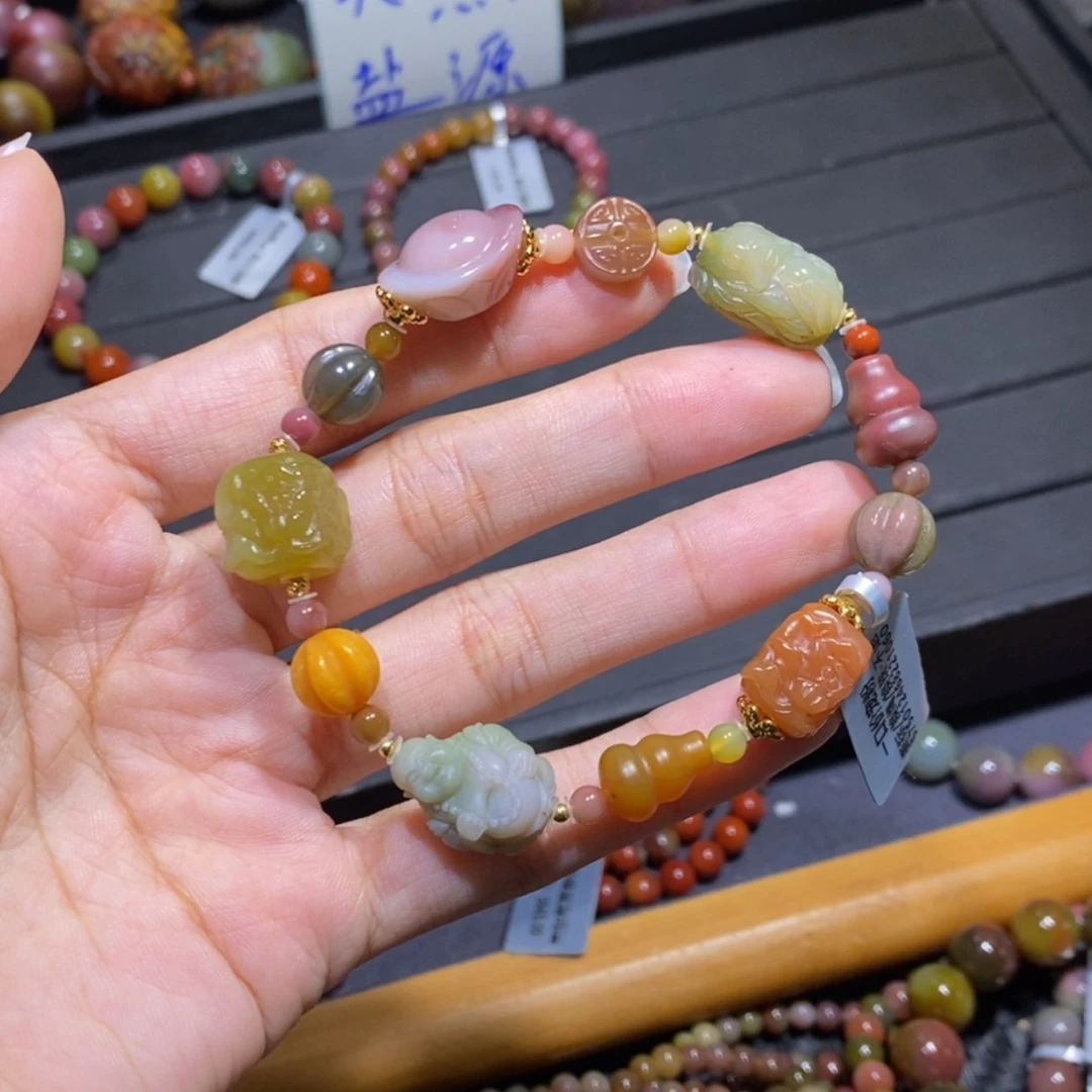 【闪购商品】未镶嵌手链玛瑙/玉髓盐源玛瑙