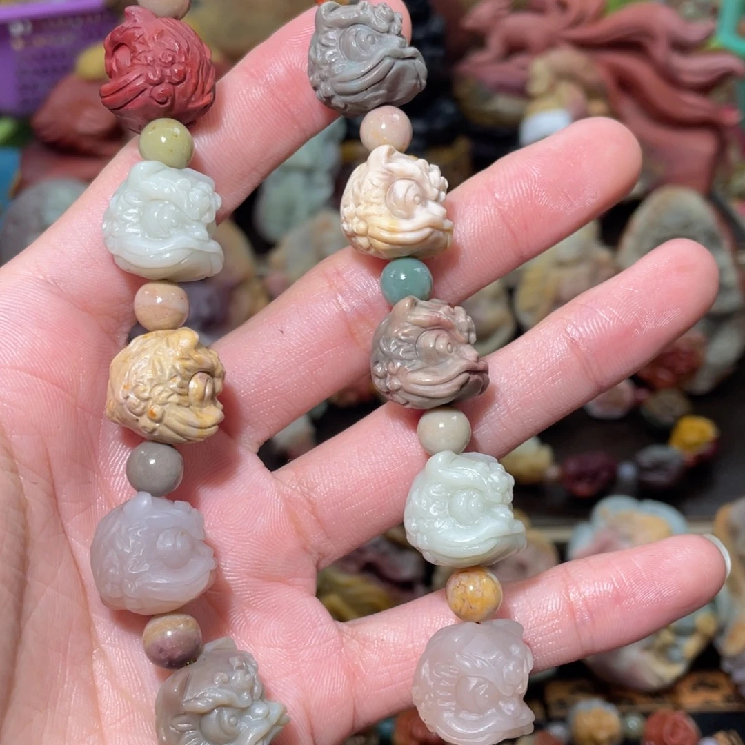 石英质玉未镶嵌手链