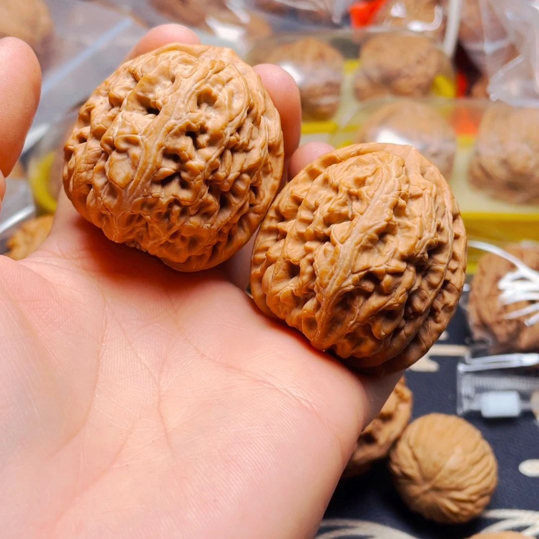 吊坠文玩核桃账***销红锦鲤