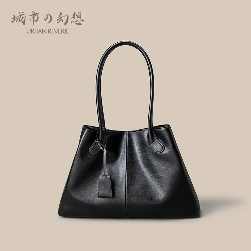 秋季小众腋下包包女2024新款潮韩国复古手提托特包大容量通勤包