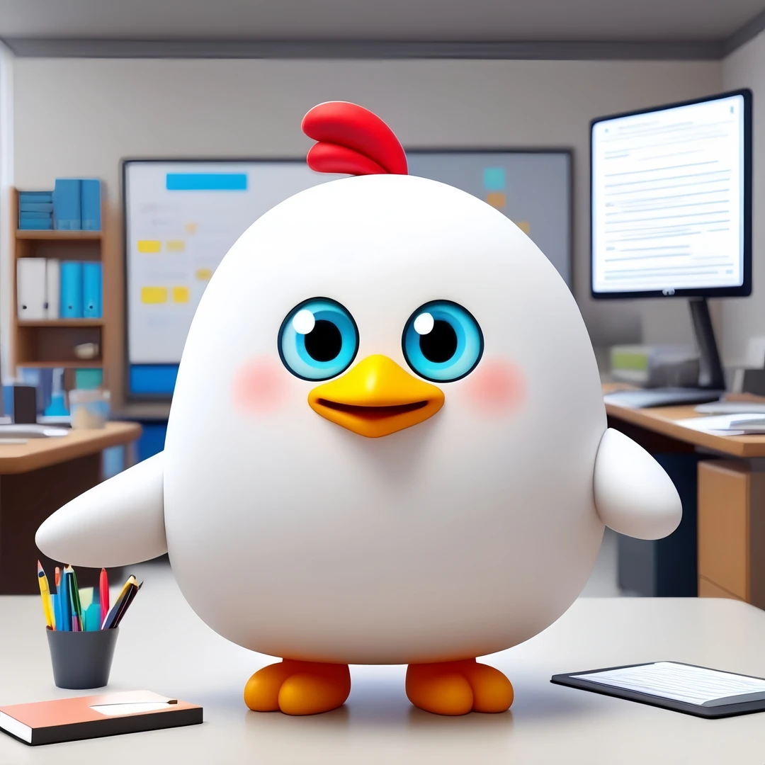 【快乐的仔】仔仔办公摆件定制组合套装