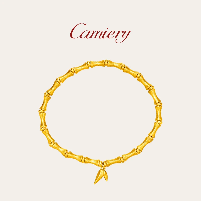 CAMIERY复古轻奢竹节手链气质百搭时尚