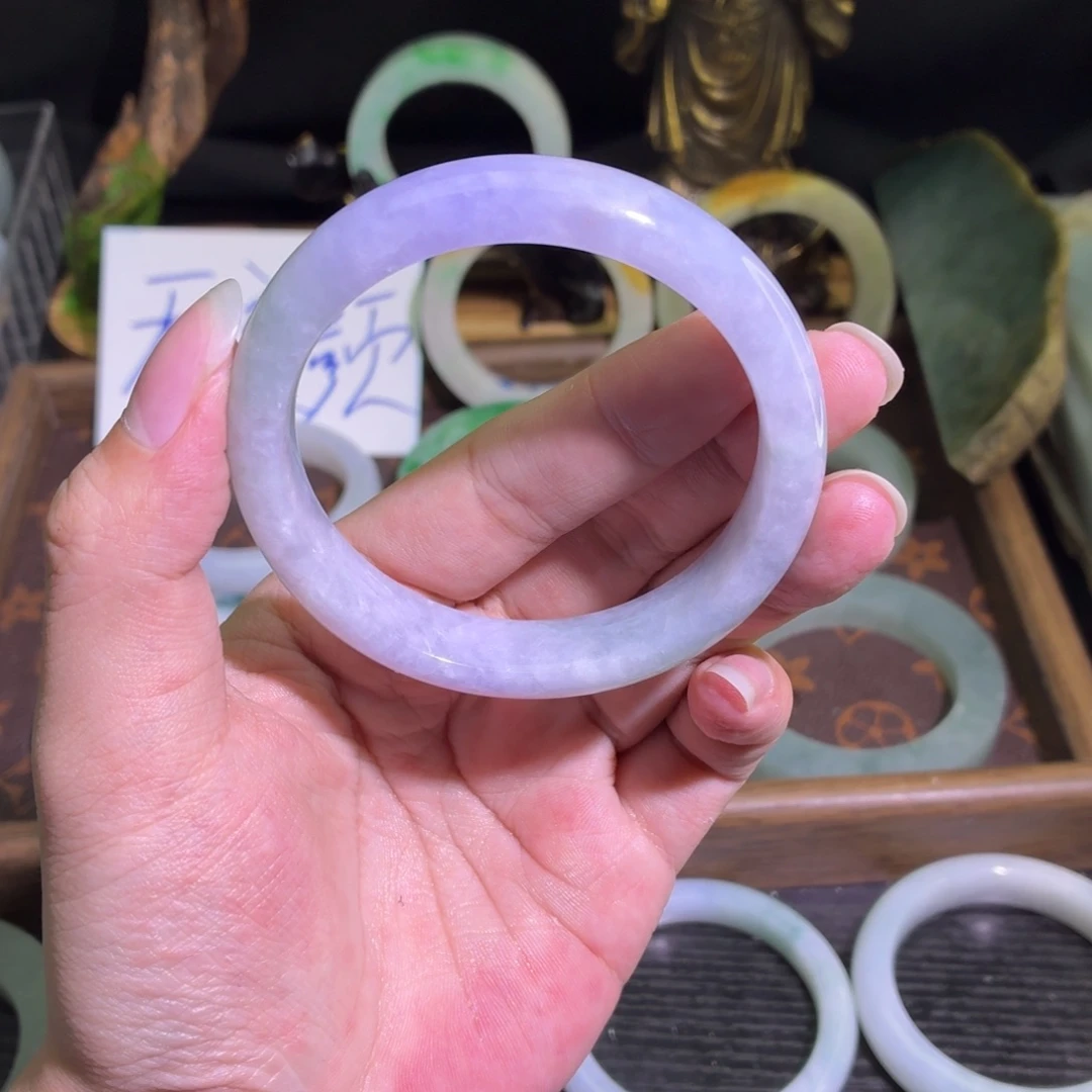 定制翡翠未镶嵌缅甸翡翠A货手镯毛胚定制