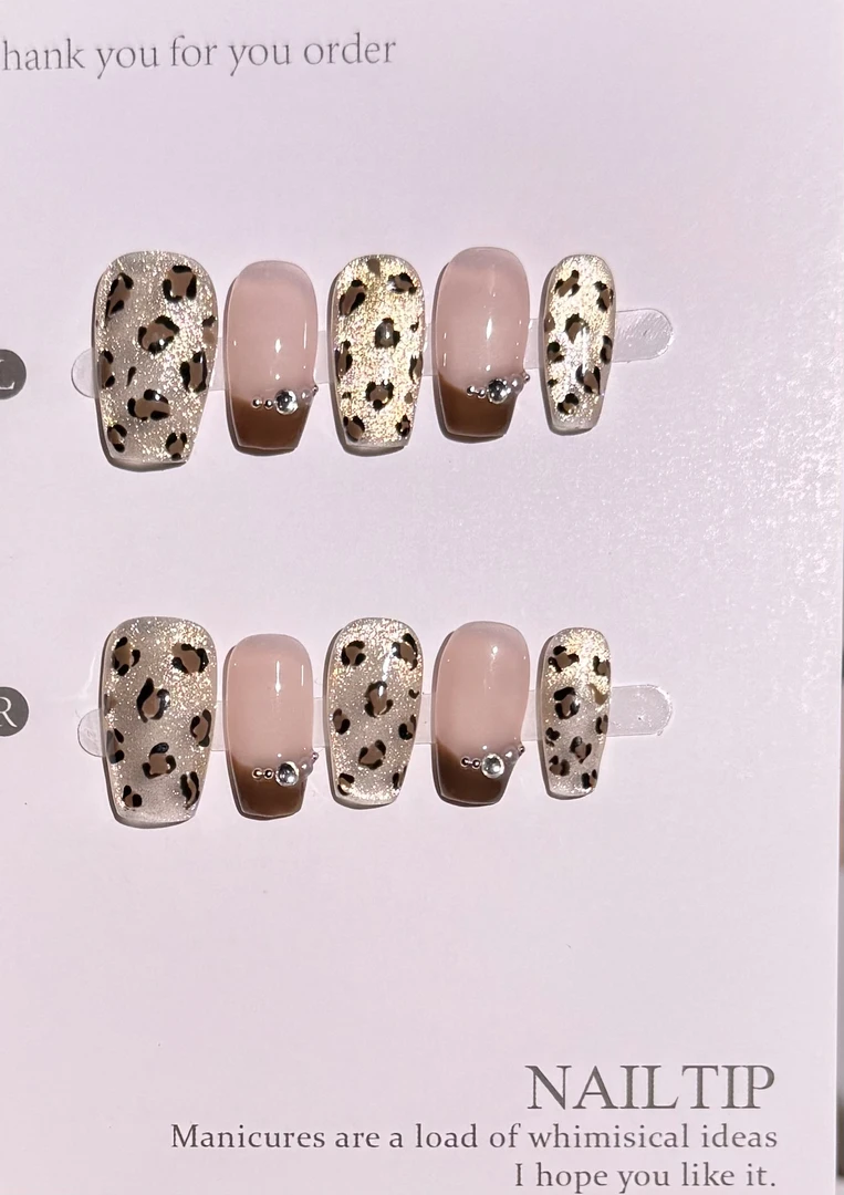 晚棠手工穿戴甲穿戴甲两单包邮c898