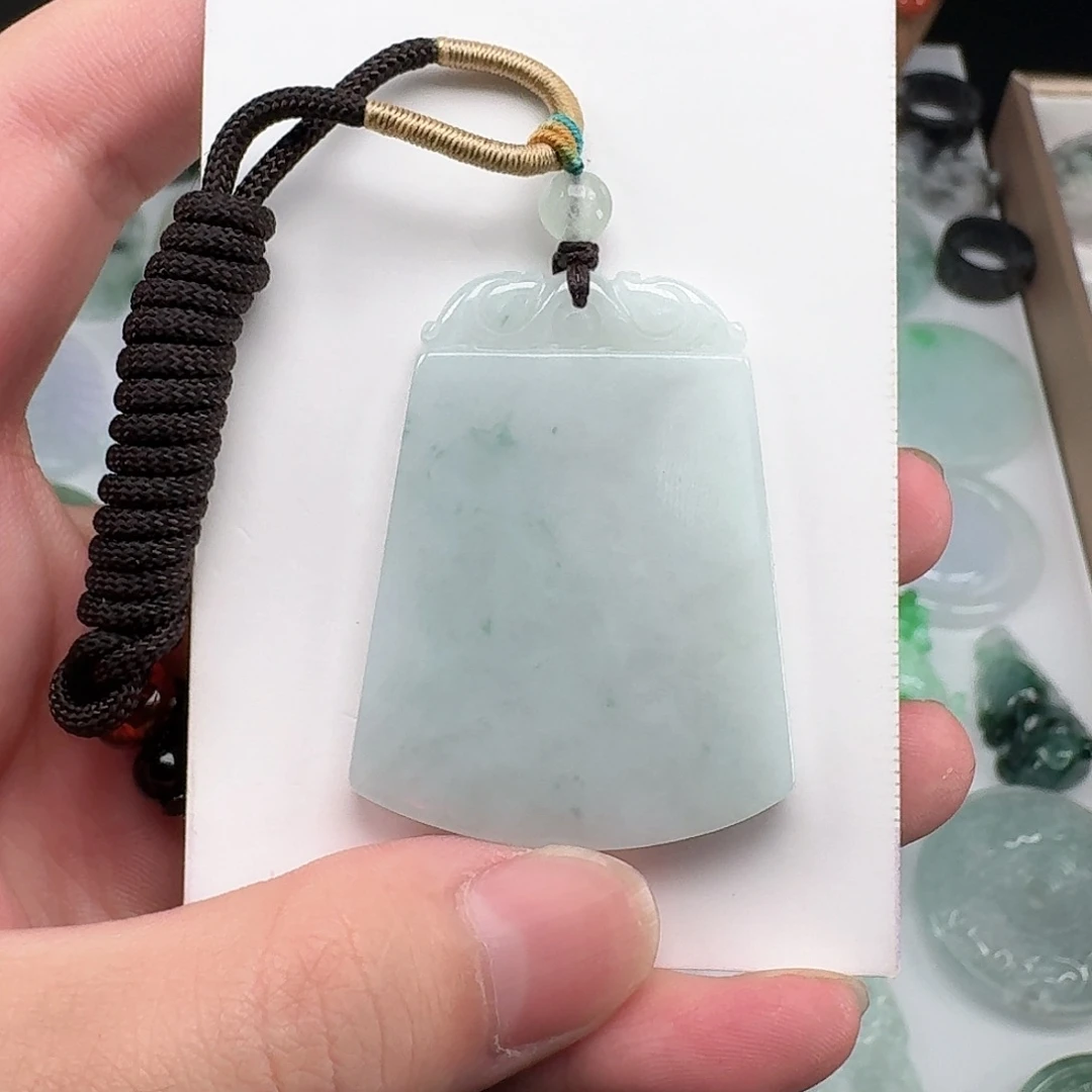 翡翠未镶嵌颈饰天然翡翠