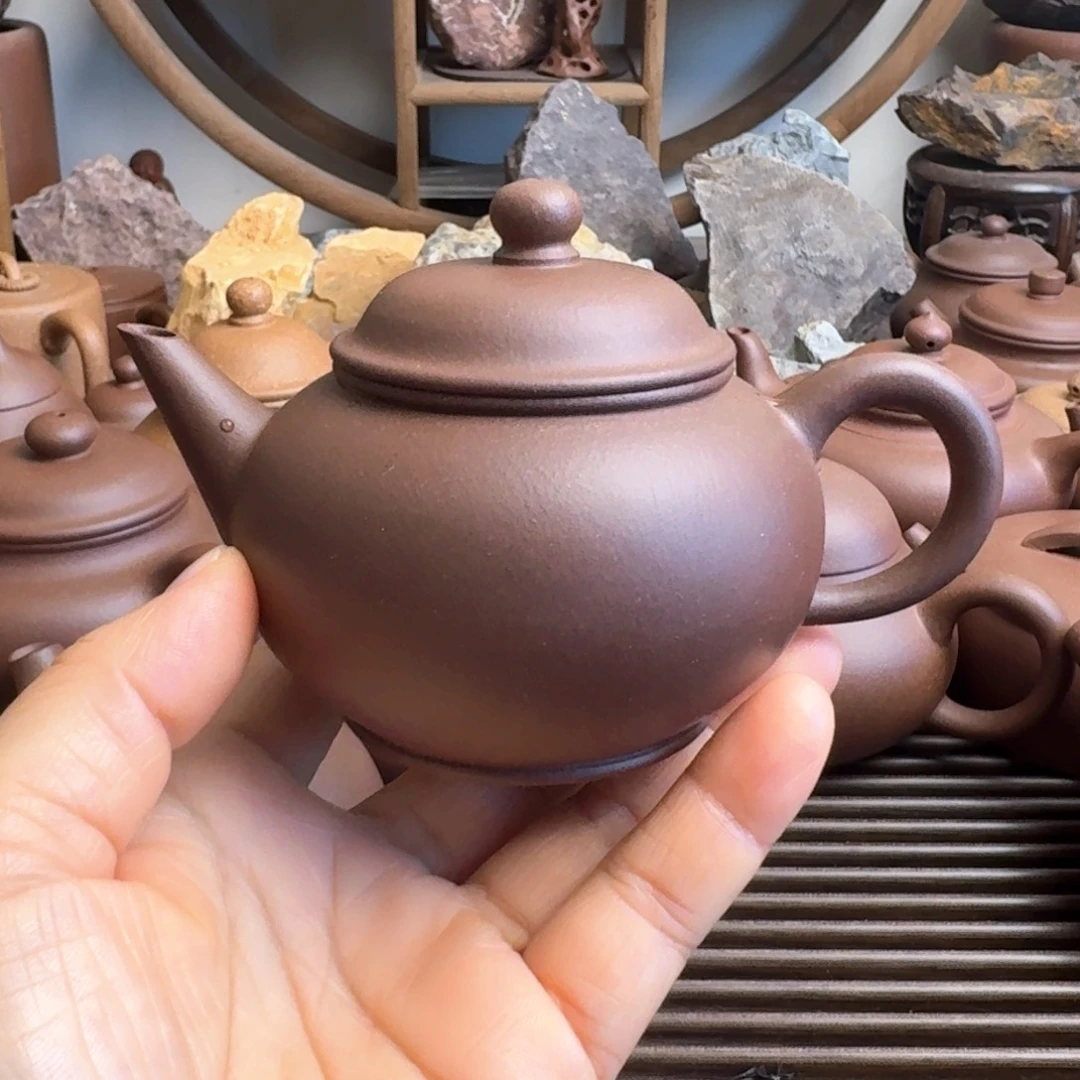 茶壶紫砂160cc水平嫩底槽清