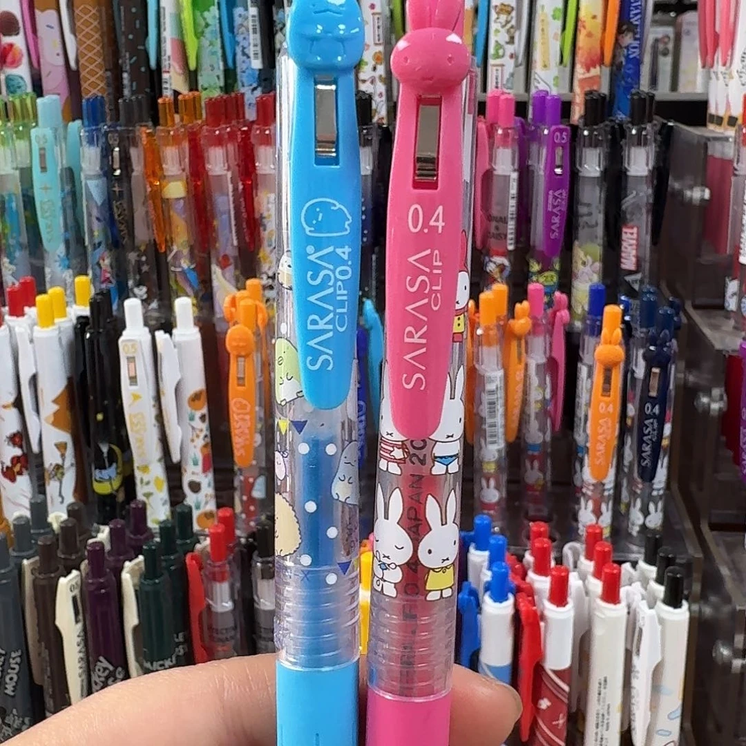 斑马大笔架中性笔 米菲 角落各一