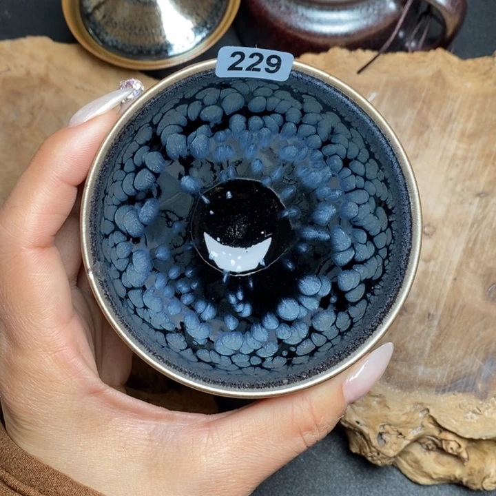 茶盏建窑建盏主人杯229微瑕