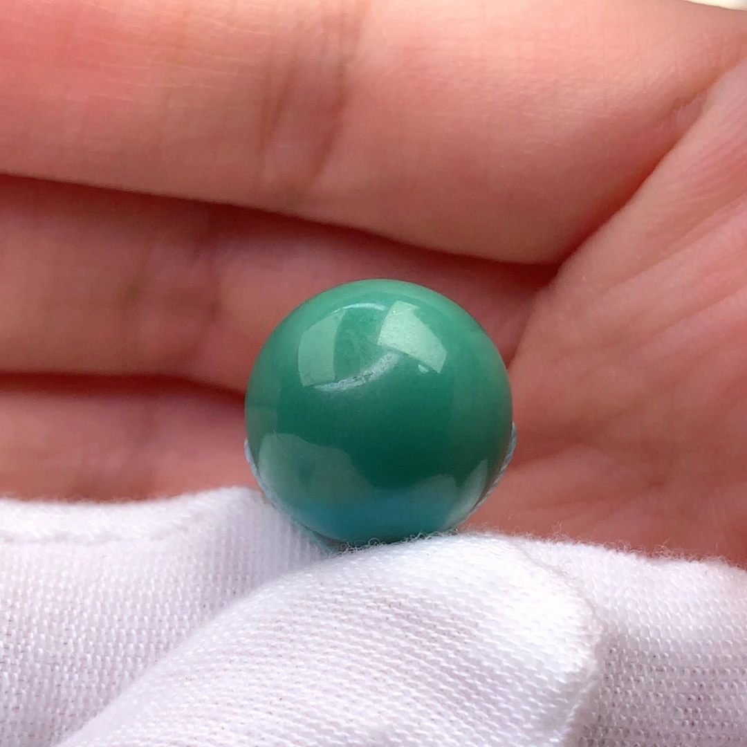 未镶嵌绿松石圆珠