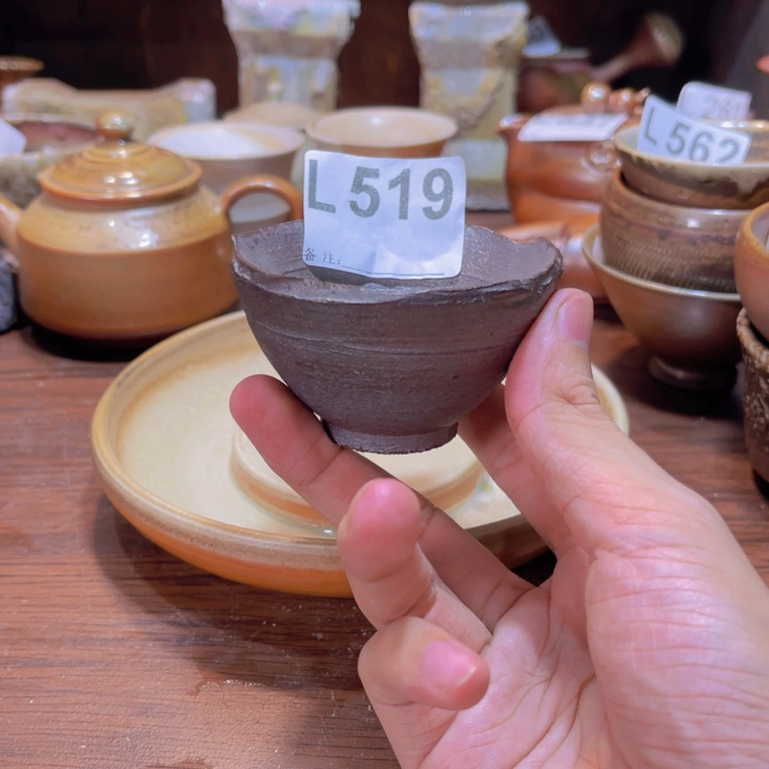 纯手工制作柴烧纯手工制作柴烧杯519