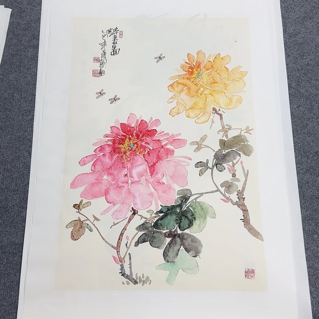 国画68*45纯手绘唐朝