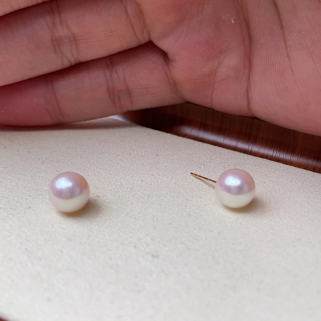 海水珍珠颈饰18K金镶嵌