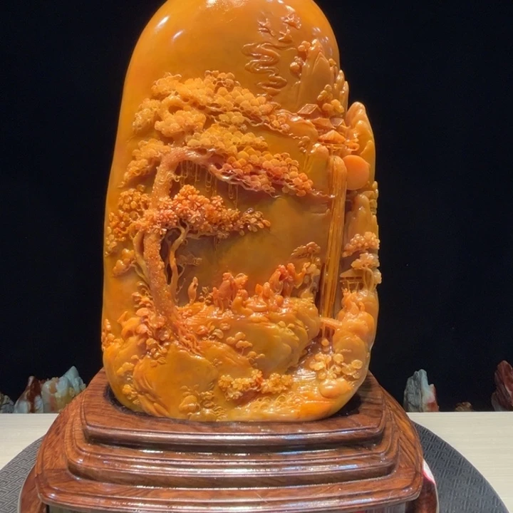 寿山石春*寿山石及石