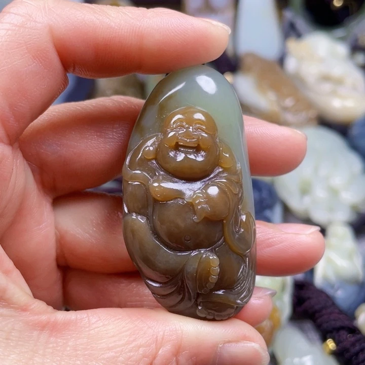 和田玉挂件未镶嵌@*明