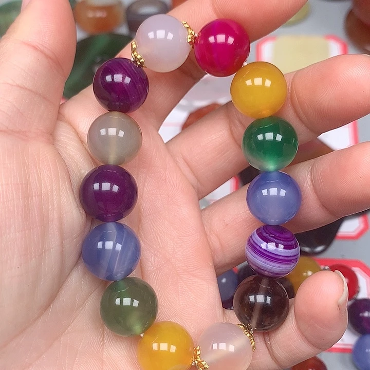 慧***宝玛瑙/玉髓未镶嵌颈饰