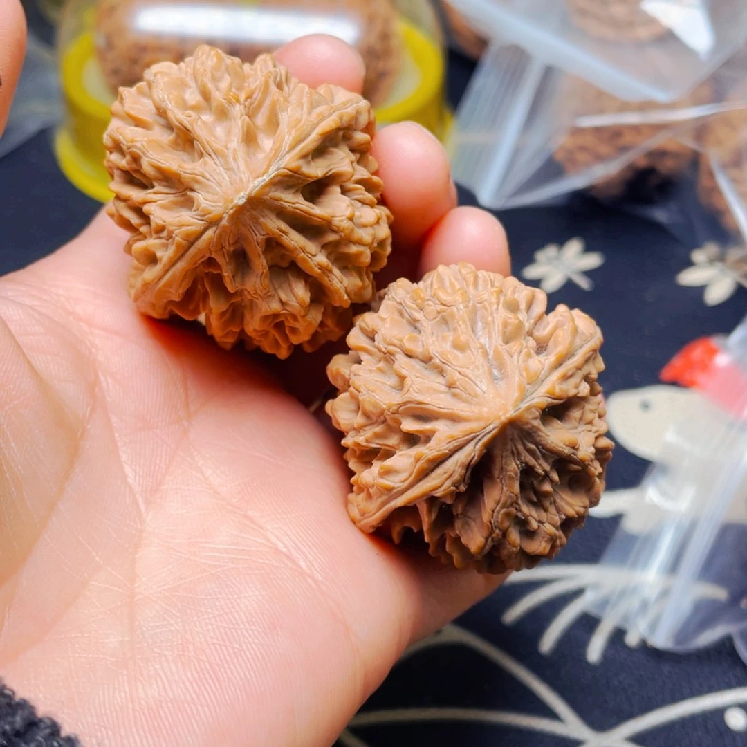 吊坠文玩核桃可**乐老鼠一对