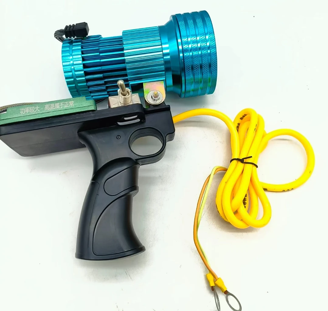 三光源激光炮黄白蓝三色(自备12伏电瓶)