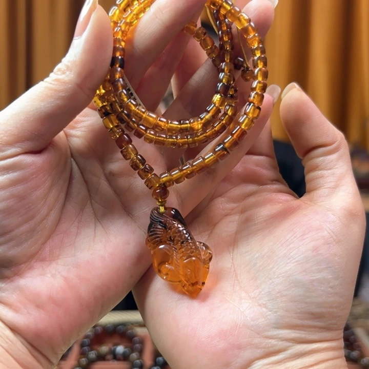 琥珀裸石未镶嵌@****@抚顺6666