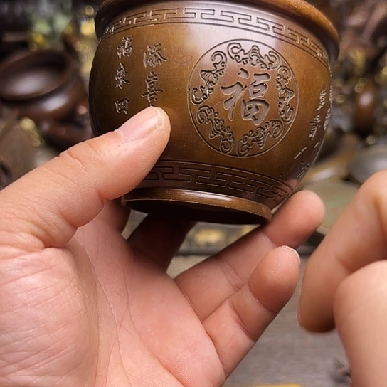 文玩铜器工艺把玩摆件