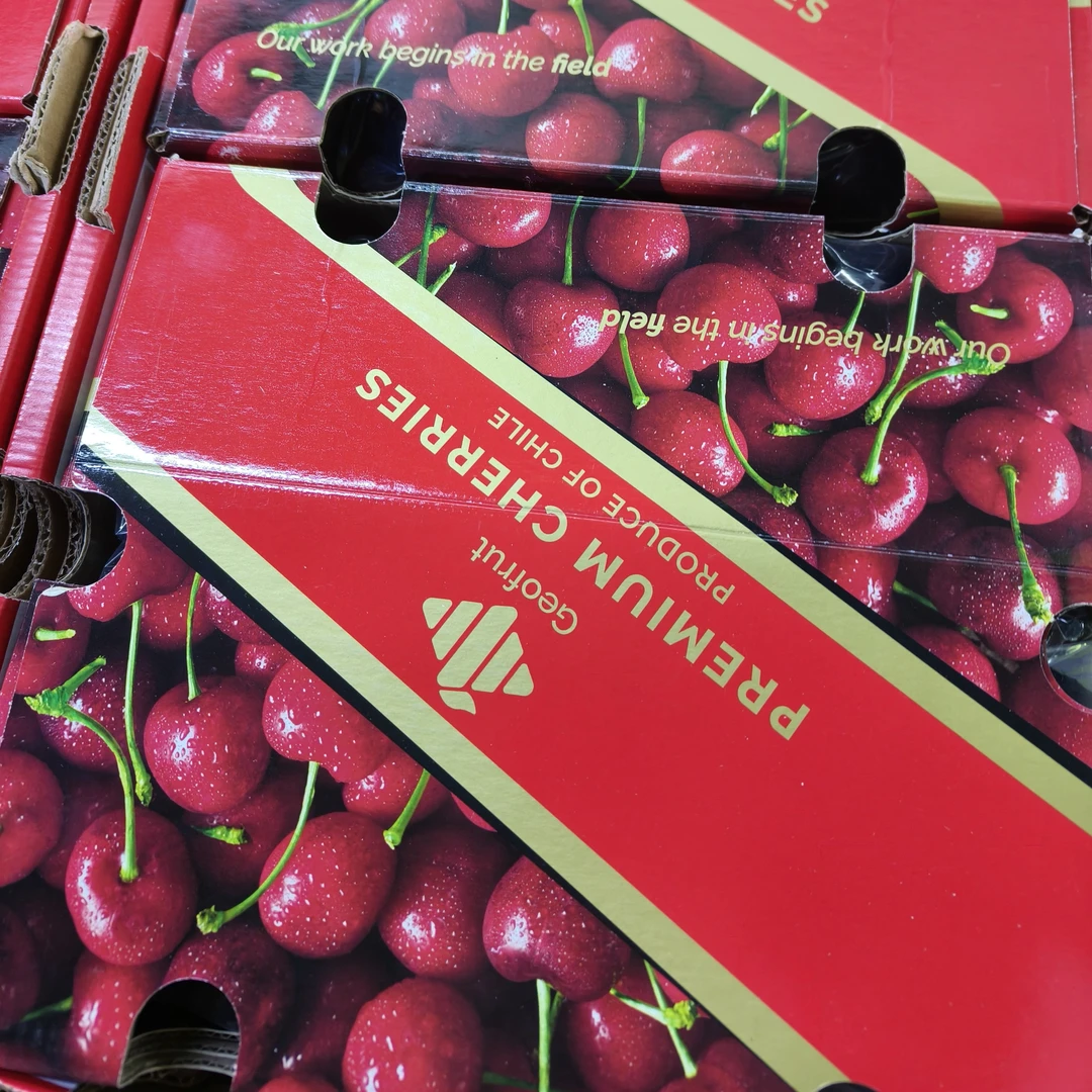 纯冰原箱5斤海运3JDD黑车厘子顺丰发货 内附果径卡