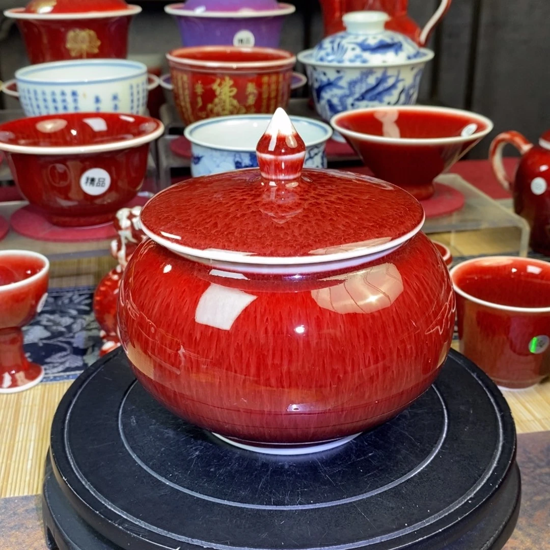 【闪购商品】景德镇名陶坊原矿郎红