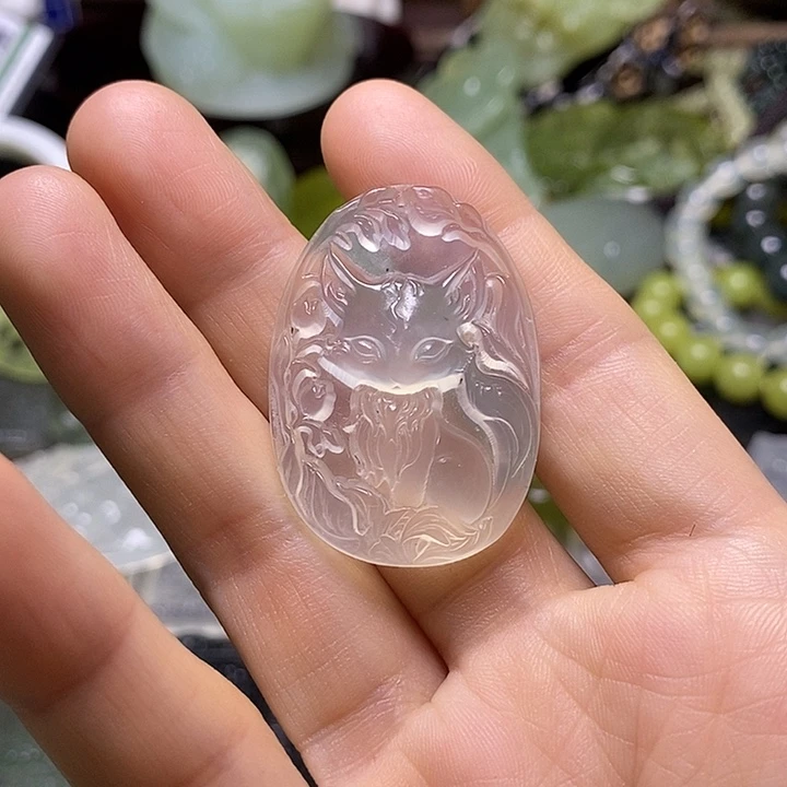 岫玉未镶嵌岫玉颈饰