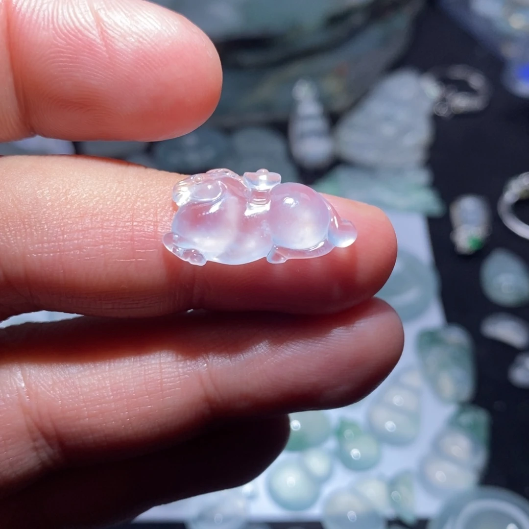 翡翠颈饰未镶嵌唐马