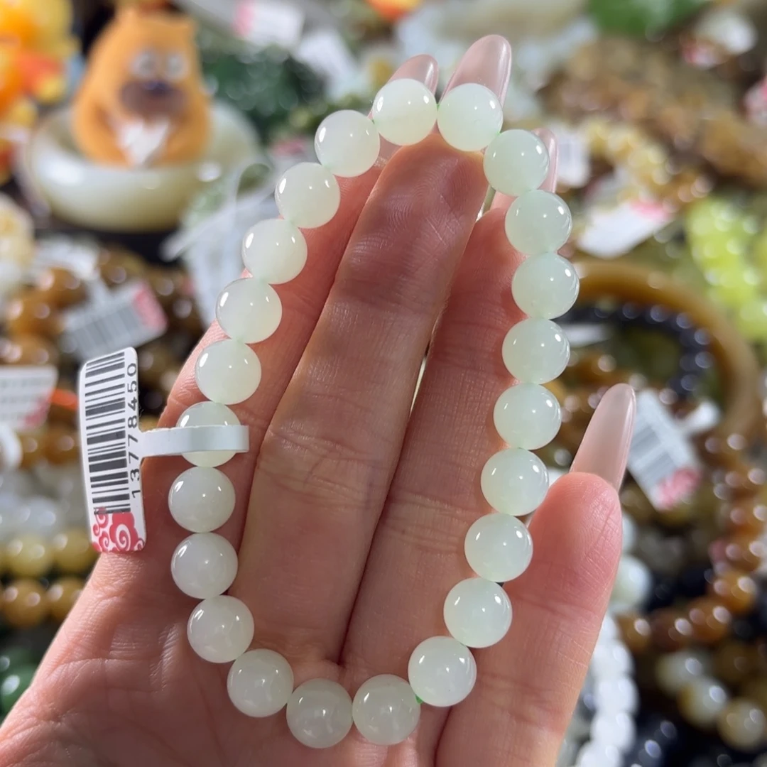 和田玉未镶嵌手串166