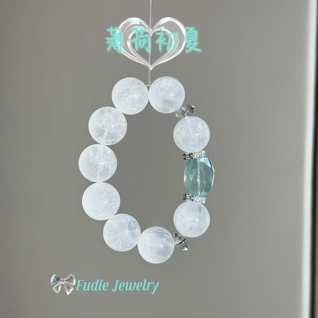 Fudie Jewelry［薄荷初夏］ 水晶 原创DIY设计 多样性发货je1jz2a8