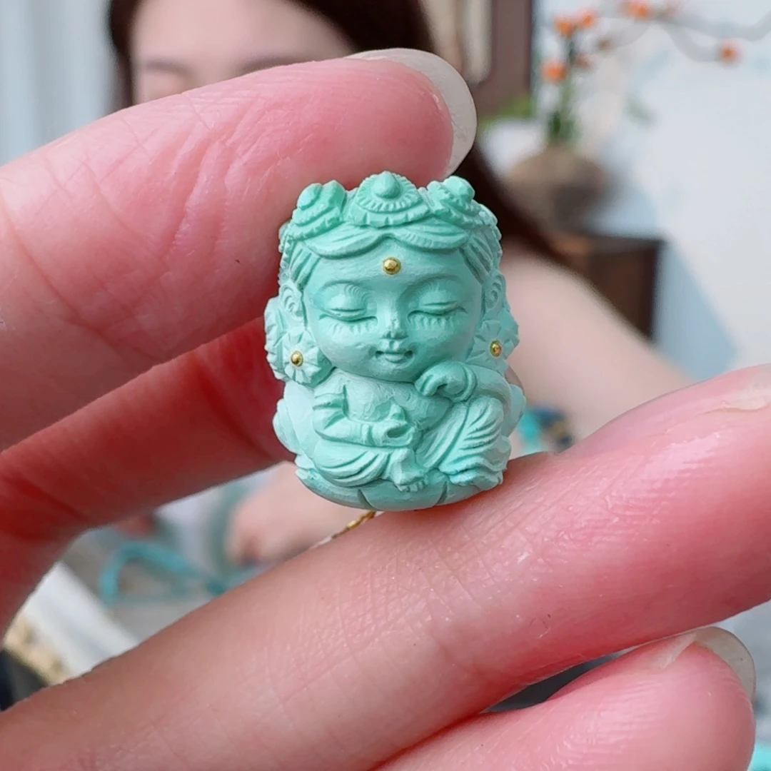 未镶嵌绿松石珠宝奇石