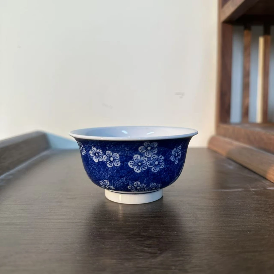 景德镇冰梅压手杯