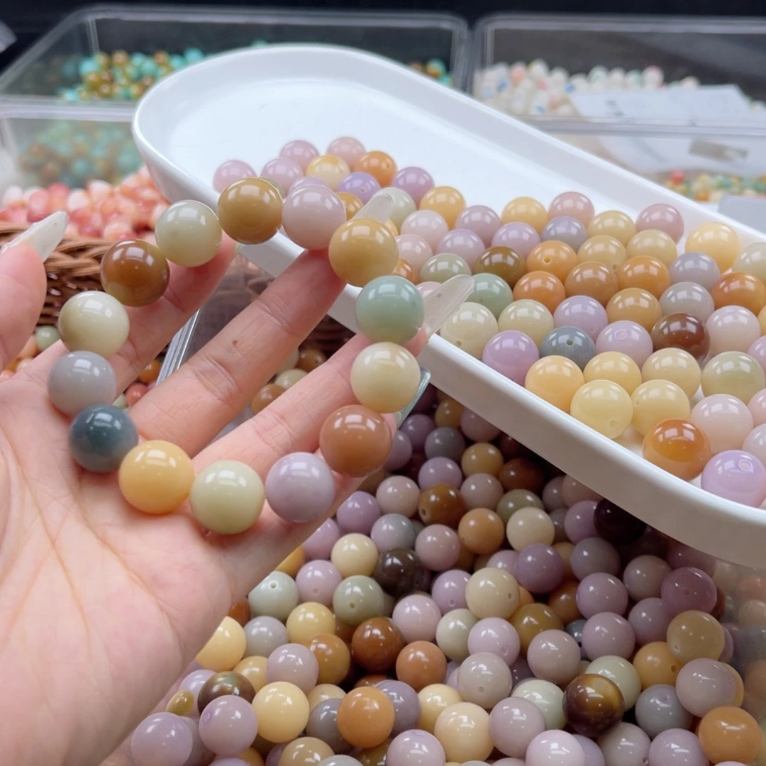 白玉菩提吊坠aa15mm/20+5颗多宝