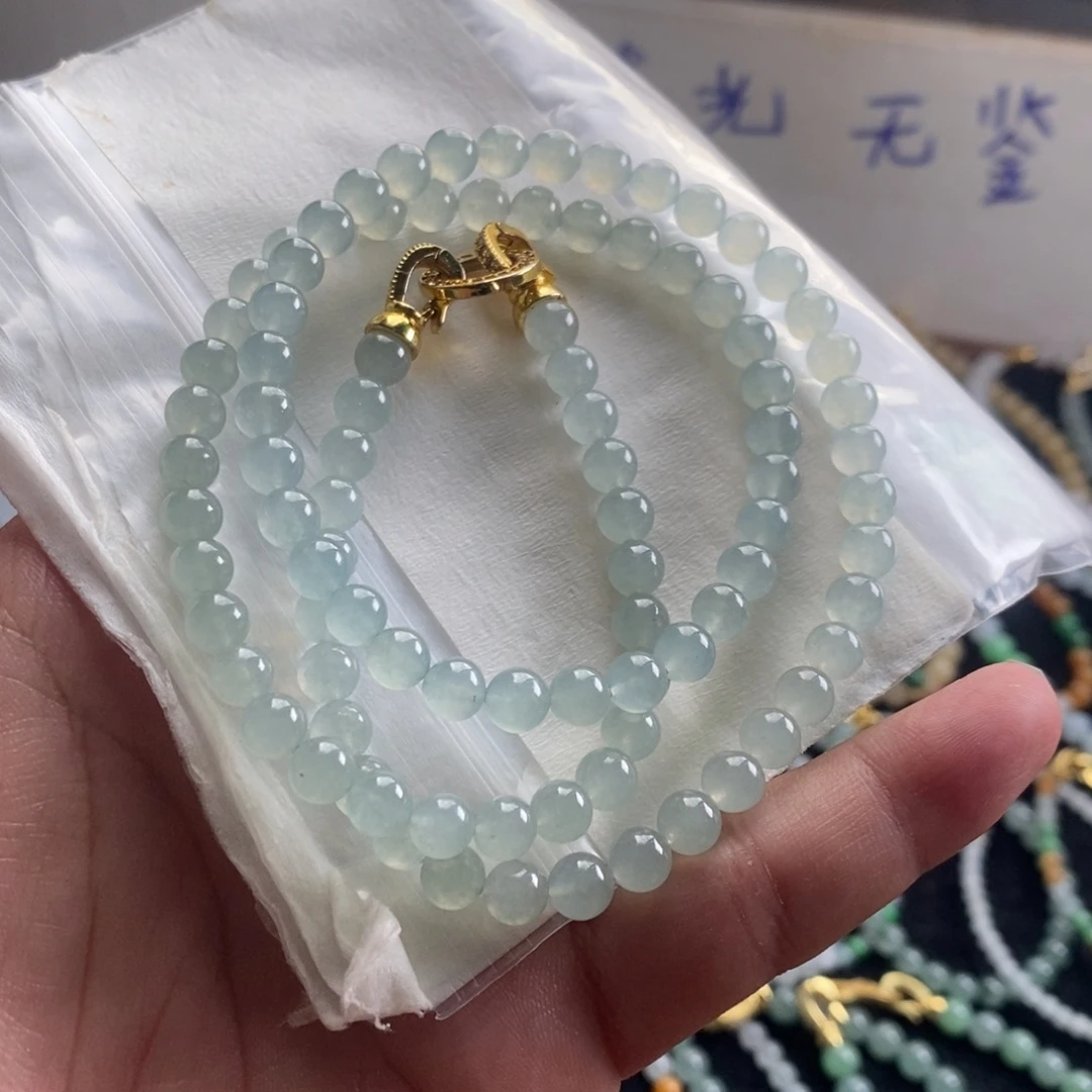 定制翡翠未镶嵌59 缅甸翡翠A货卡6.1