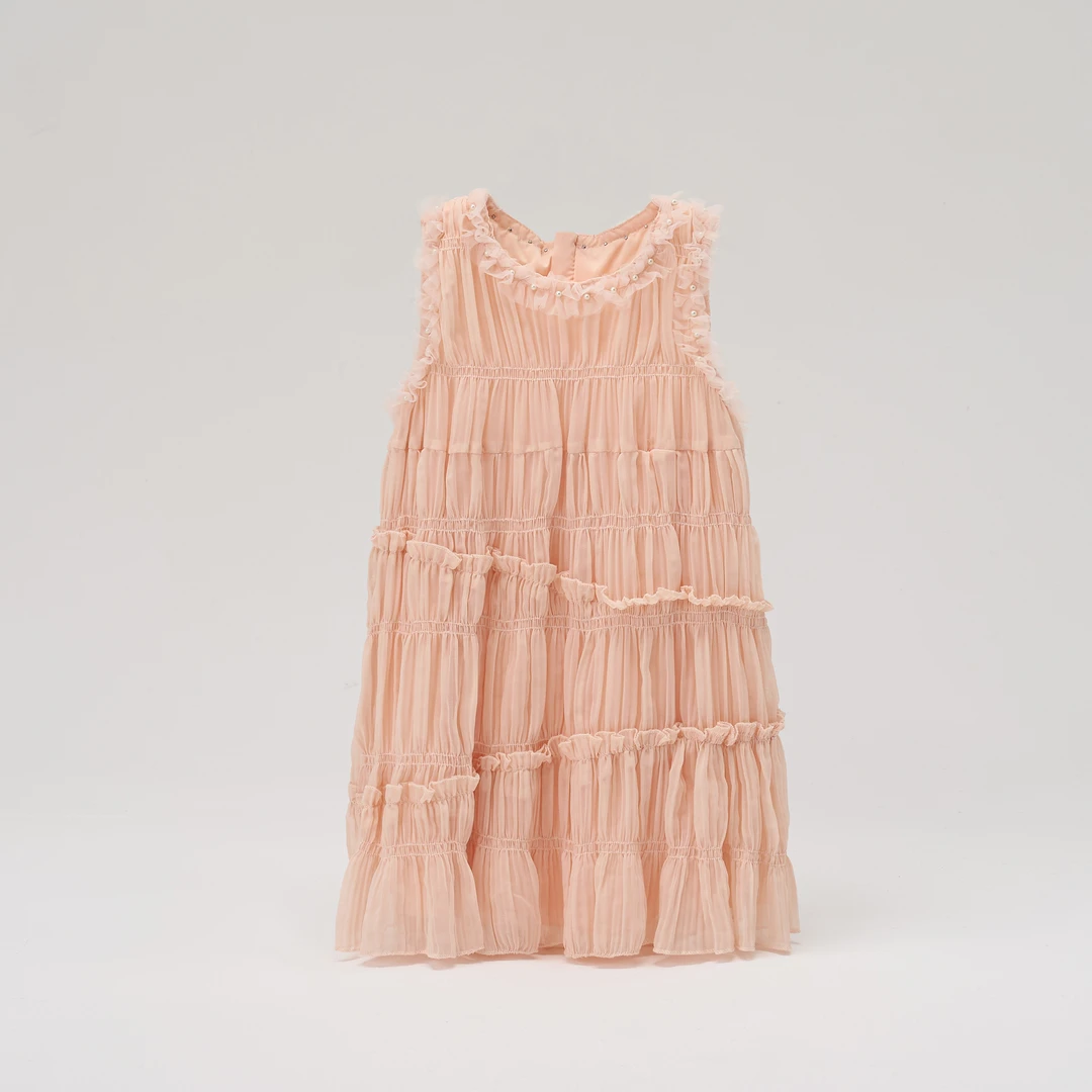 安格3号小女孩夏季吊带连衣裙洋气公主风仙女裙YH240248