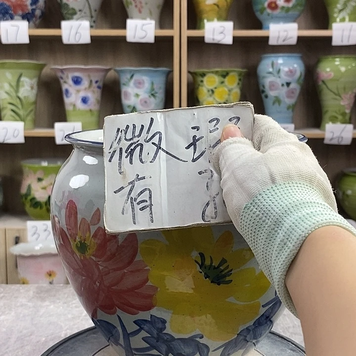 罐12xc景德镇陶瓷花盆