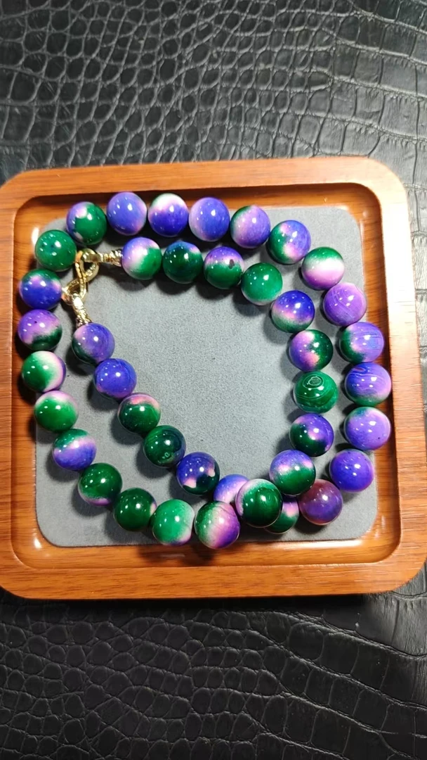 非金属珐琅项链 精品时尚海古紫项链六211