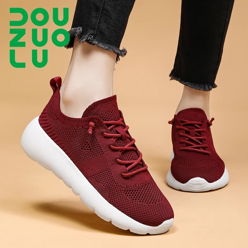 多运动走路鞋男女网面鞋百搭休闲透气厚底舒适运动健步鞋情侣款