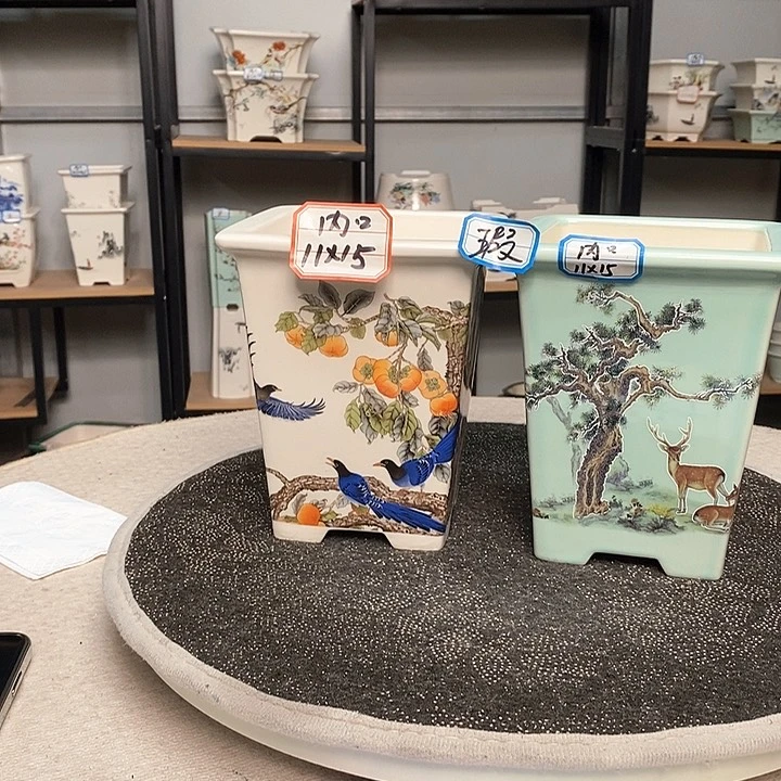 紫砂的花盆很漂亮13