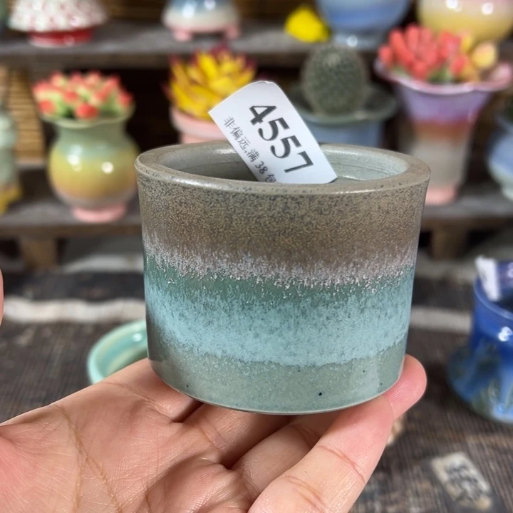 口6 手工花盆满30包邮