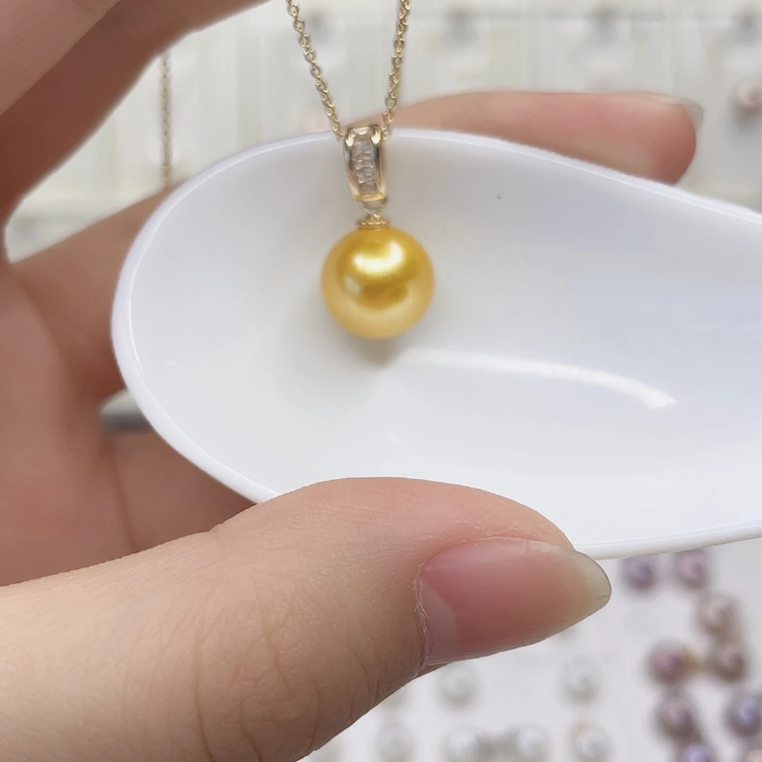 吊坠(赠链)淡水珍珠合金