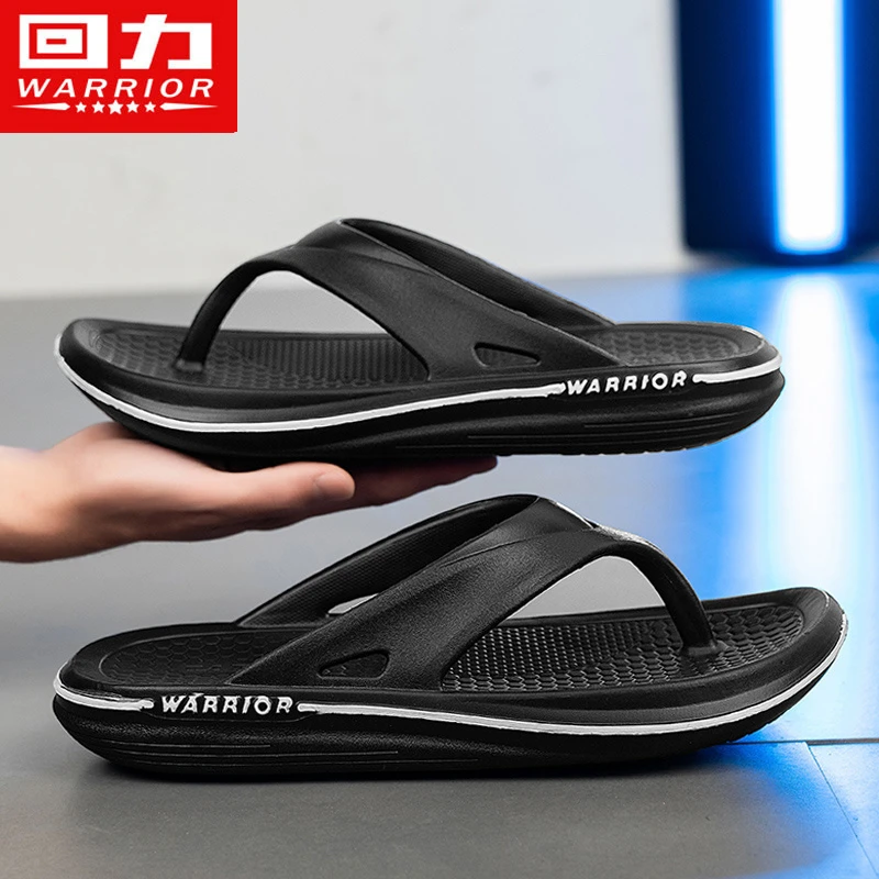 回力人字拖鞋男士外穿夏季涉水不臭静音家居防滑广东户外沙滩凉拖