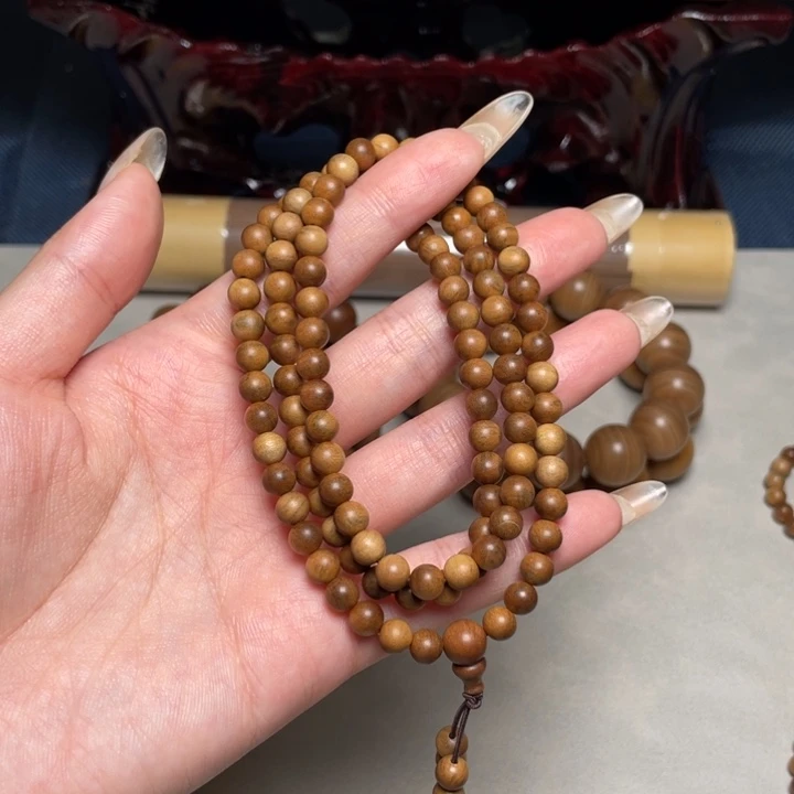 檀香木手串/手链老山檀0.6微瑕