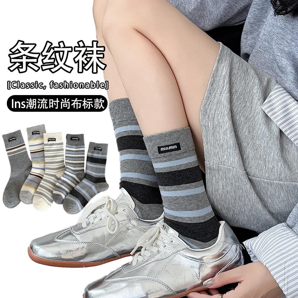 秋冬款韩系芭蕾风纯色踩脚袜套双针花边堆堆袜百搭jk袜子腿套